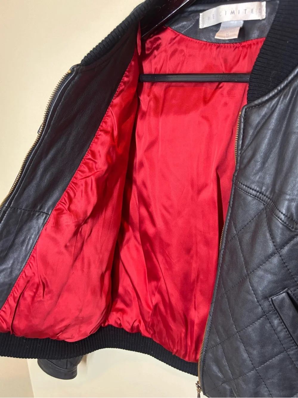 The Limited quilted leather